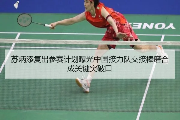 苏炳添复出参赛计划曝光中国接力队交接棒磨合成关键突破口